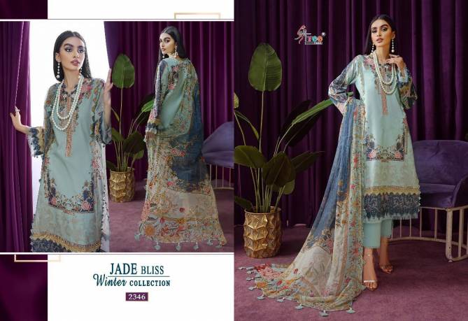 Shree Jade Bliss Winter Fancy Ethnic Wear Pakistani Salwar Kameez Collection